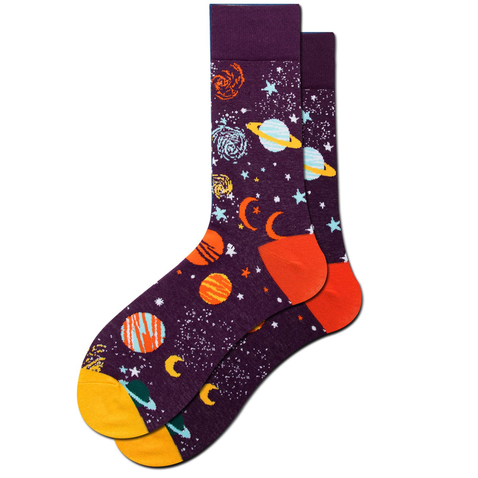 Constellation Socks - Astronaut & Star Print Socks for Women & Babies | Space-Themed Gift for Astronomy Lovers, Cute Everyday Wear & Unique Present Idea