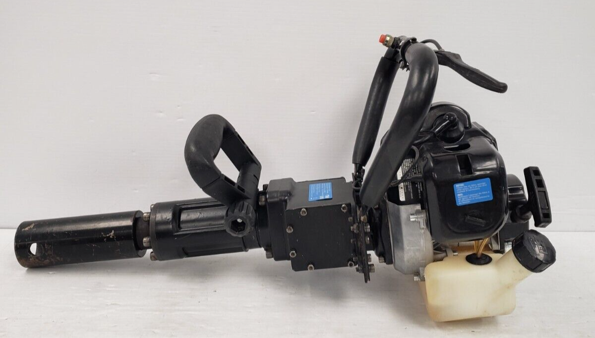 Powerfist Gasoline Jackhammer & Post Driver - Heavy Duty Demolition Tool for Concrete Breaking & Fence Post Installation - Perfect for Construction, Landscaping & DIY Projects
