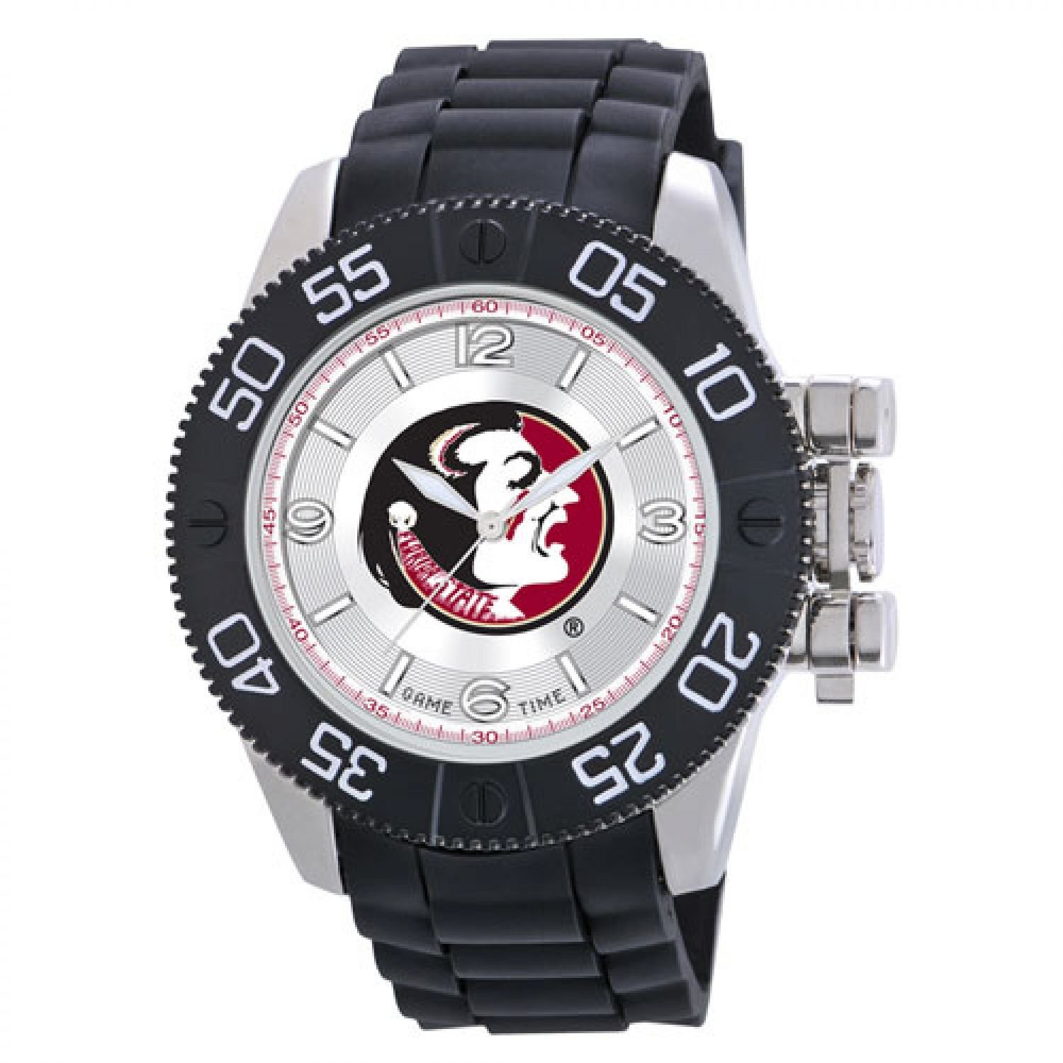 Men's Beast Japanese-Quartz Watch - Black Polyurethane Strap for Sports & Casual Wear