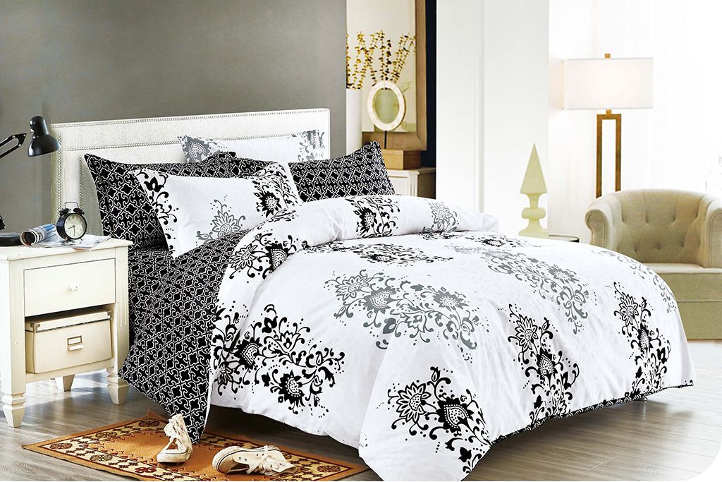 Luxury Chateaux Super King Size Duvet Cover Set - 100% Cotton Bedding for Master Bedroom | Soft & Breathable Quilt Cover for Comfortable Sleep | Perfect for Guest Rooms, Hotels & Upscale Home Decor