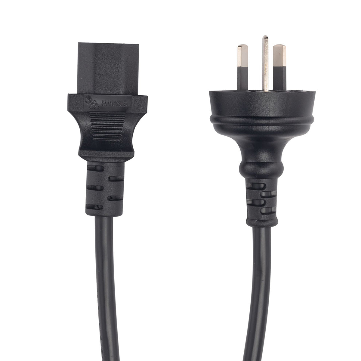 Dynamix 3 Pin Plug to IEC C13 Female 10A Power Cord - 3M Black | Computer, Server & Office Equipment Power Cable