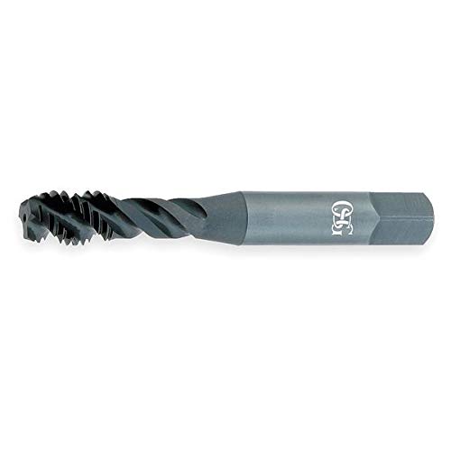High-Speed Steel Spiral Flute Tap MBot 6-32 UNC - Steam Oxide Finish for Precision Threading in Metal, Plastic & Woodworking Projects