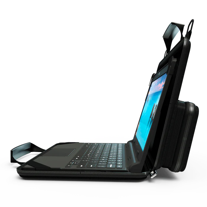 UZBL Always On Rugged EVA Slim Chromebook Case - Durable Protective Cover for 11.6-14 Inch Laptops - Perfect for School, Travel & Business Use