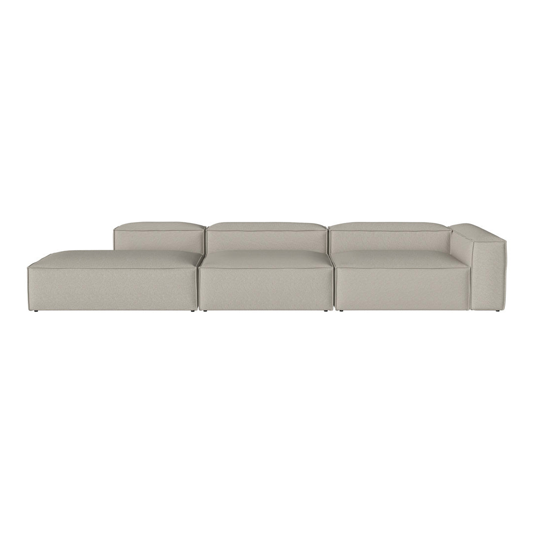 Cosima 3-Seater Sofa with Open End - Modern Living Room Furniture for Small Spaces | Perfect for Apartments, Studios & Cozy Home Decor