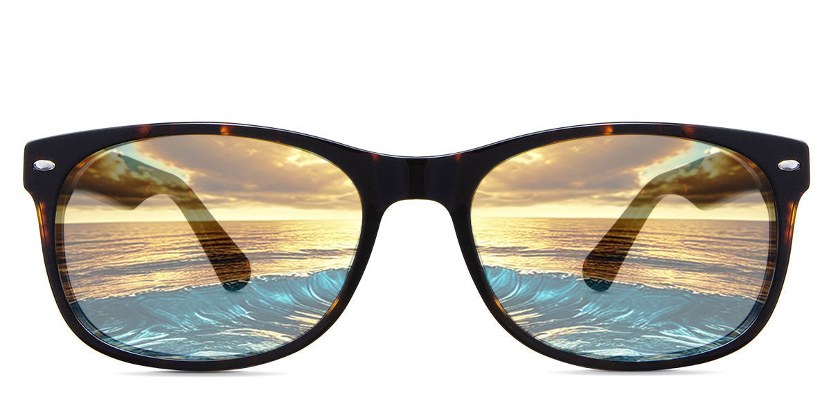 Men's Prescription Tinted Sunglasses - UV Protection & Polarized Lenses for Driving, Fishing & Outdoor Activities