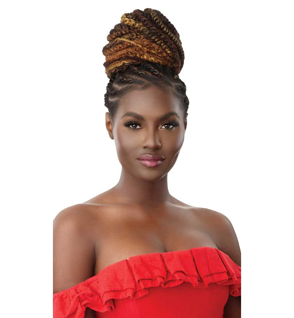 Outre Xpression Twisted Up Springy Bohemian Twist 3X Synthetic Braiding Hair 24