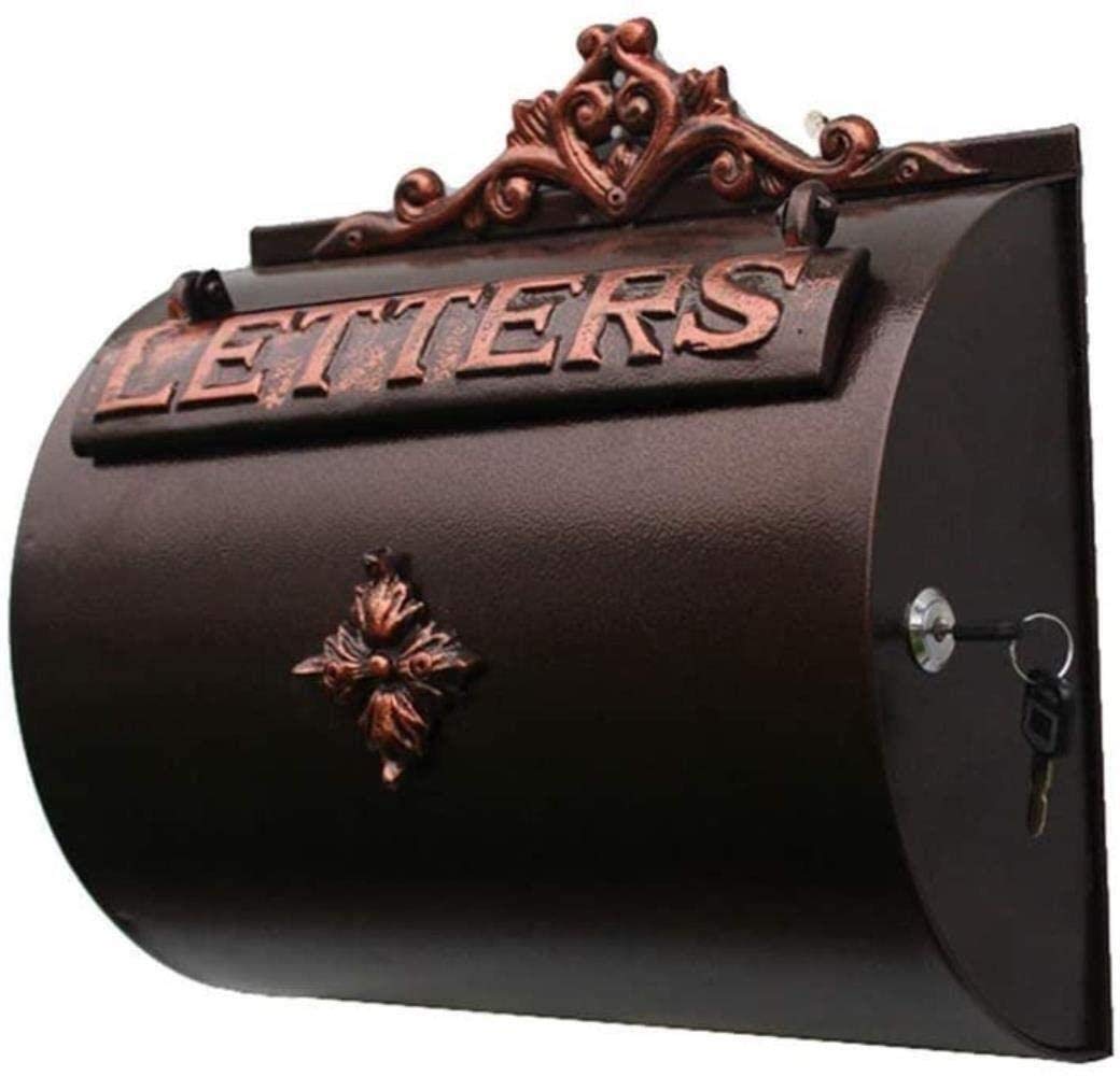 Aluminum Letter Mailbox - Secure Multi-Function Book Box for Home & Office Decoration | Perfect for Porch, Garden, and Crafts Storage