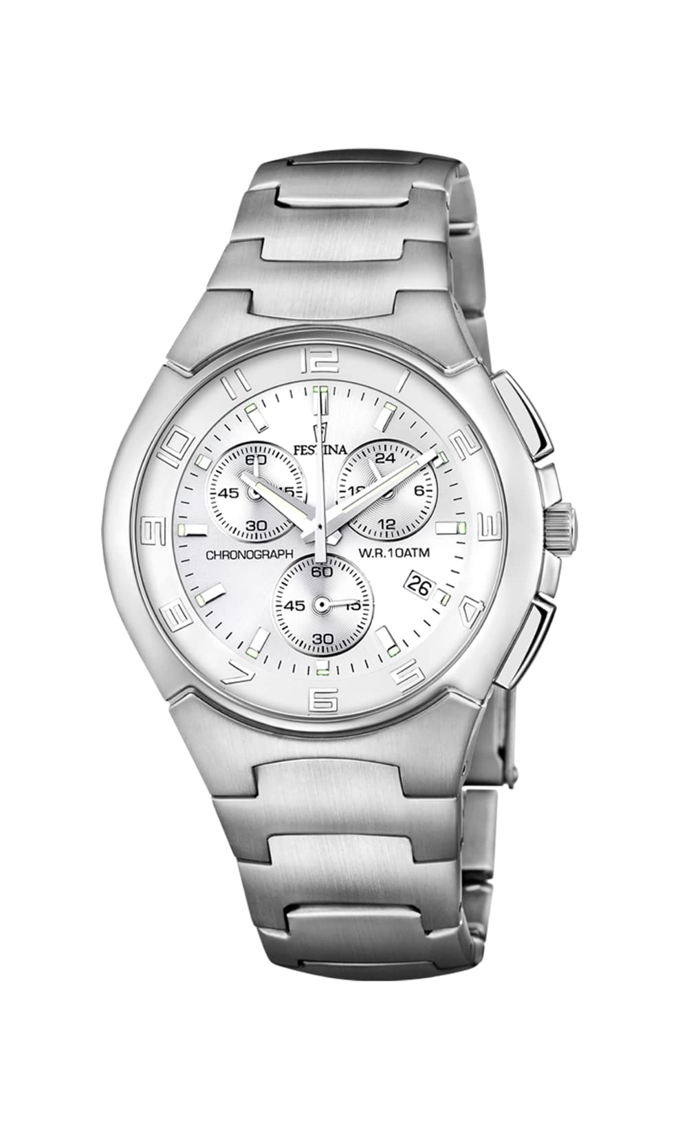 Festina Men's Crono Sin Alarma Analog Quartz Watch F6698/1 - Stylish Dress Watch for Business, Casual & Formal Occasions