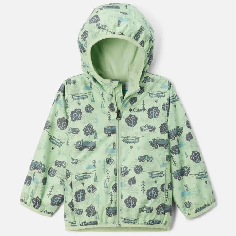 Columbia Sage Leaf Forest Infant Mini Pixel Grabber Jacket - Waterproof & Windproof Baby Winter Jacket for Outdoor Adventures, Hiking & Playtime