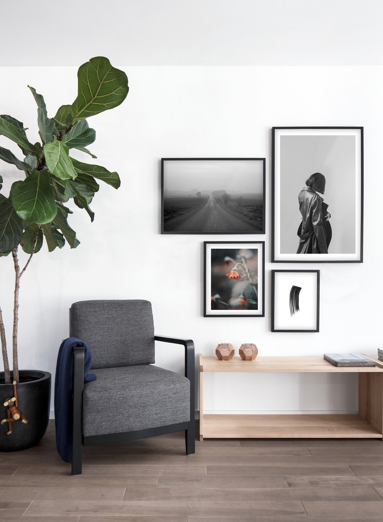 Into the Mist Poster - High Quality Wall Art Print for Home & Office Decor - Perfect for Living Room, Bedroom, or Office Wall Decoration