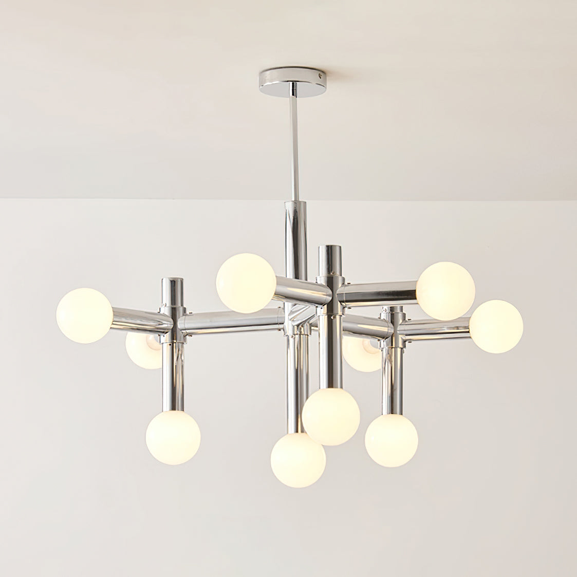 Modern Alcobendas Crystal Chandelier - Elegant LED Lighting Fixture for Dining Room, Living Room & Bedroom Decor