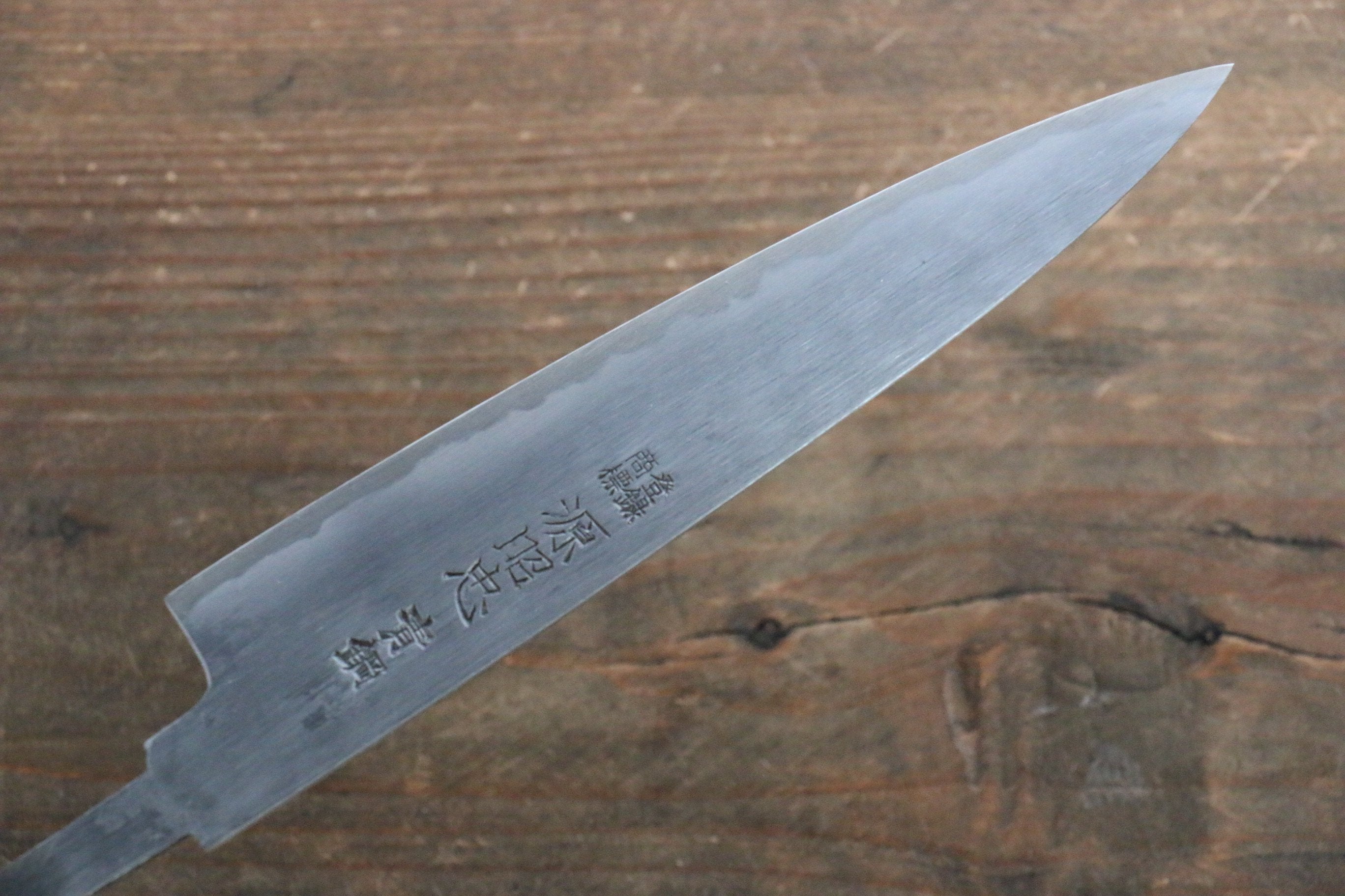Minamoto Akitada Hontanren Blue Steel No.2 Petty Utility Knife 150mm - Japanese Chef Knife for Precision Slicing, Peeling & Garnishing - Perfect for Home Cooks & Professional Kitchens