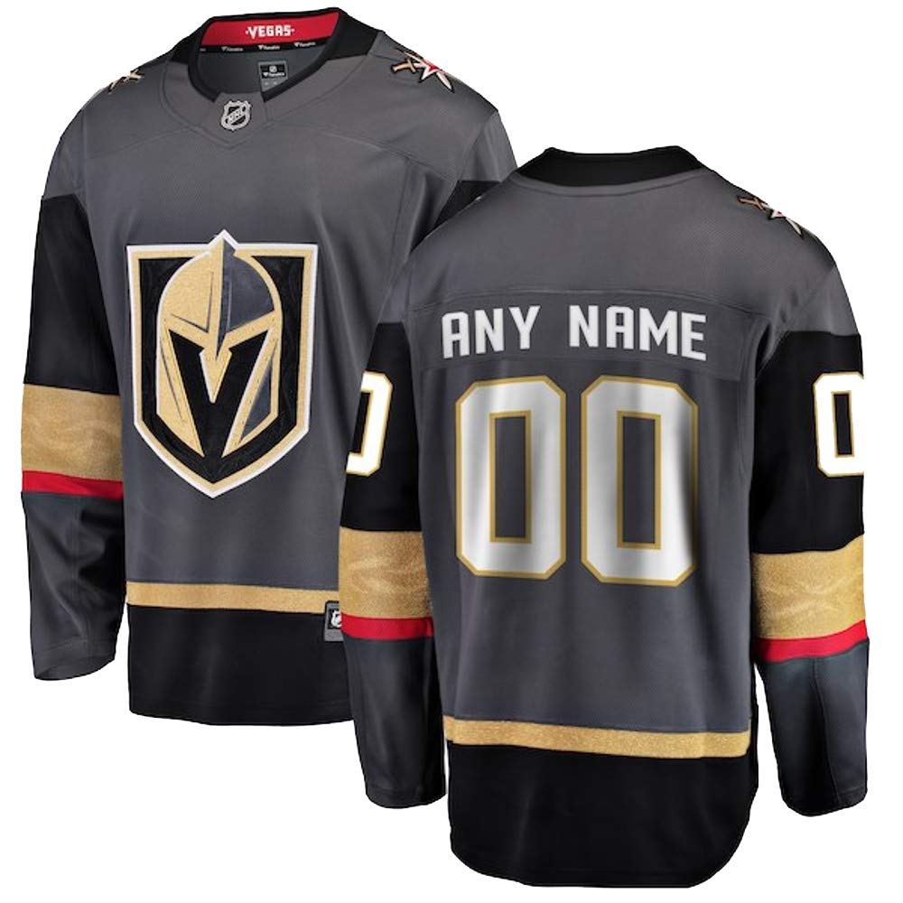 Custom Youth Las Vegas Golden Knights Hockey Jersey - Personalized Name & Number - Perfect for Games, Parties & Fan Events