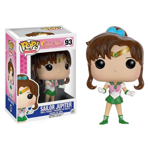 Sailor Moon Anime Pop! Vinyl Figure - Jupiter Character Collectible Toy for Fans | Perfect for Display, Gifts, and Anime Collections