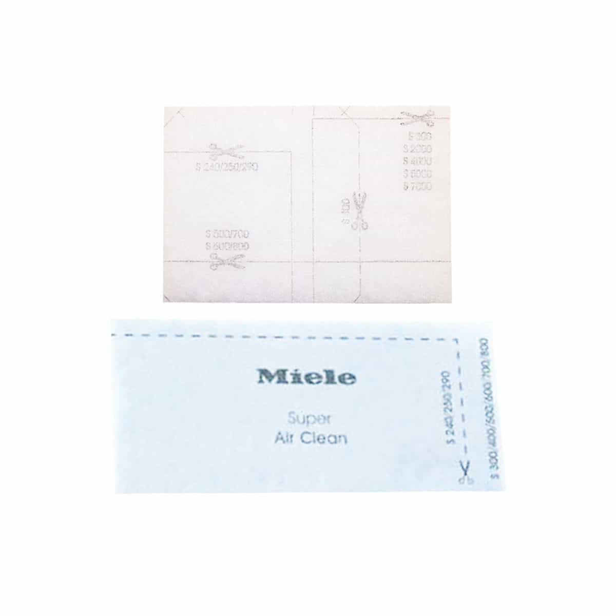 Miele GN AirClean 3D Vacuum Bags - Premium Filtration for Miele Vacuum Cleaners | Ideal for Allergies, Pet Hair & Dust Removal in Home & Office