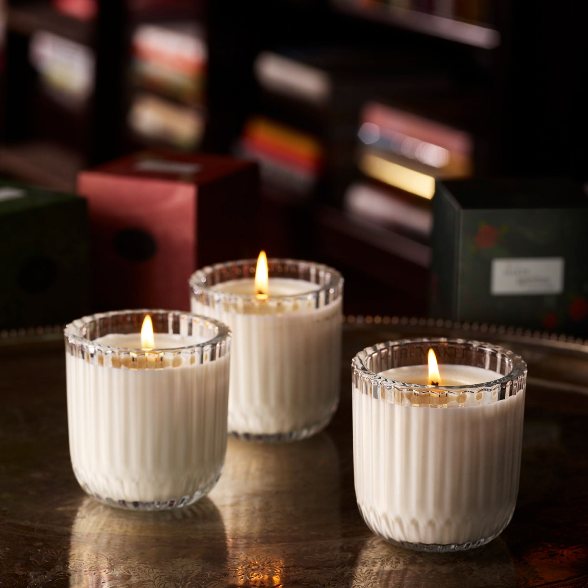 The Maker Cafe Scented Candle - Handmade Soy Wax Candle with Coffee Aroma for Home, Office & Relaxation | Perfect for Gifts, Meditation & Cozy Evenings