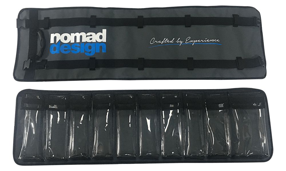Nomad Large Lure Bags for Fishing - Durable Tackle Storage with Multiple Pockets - Perfect for Saltwater & Freshwater Anglers