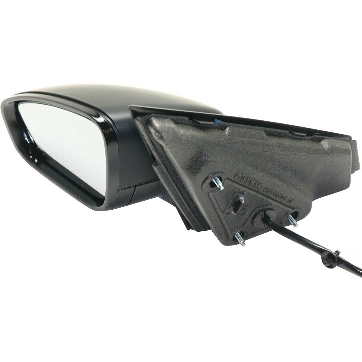 Left Hand Side Heated Mirror Replacement for Chrysler 200 - Driver Side Power Adjustable Heated Glass - Perfect for Winter Driving & Defrosting