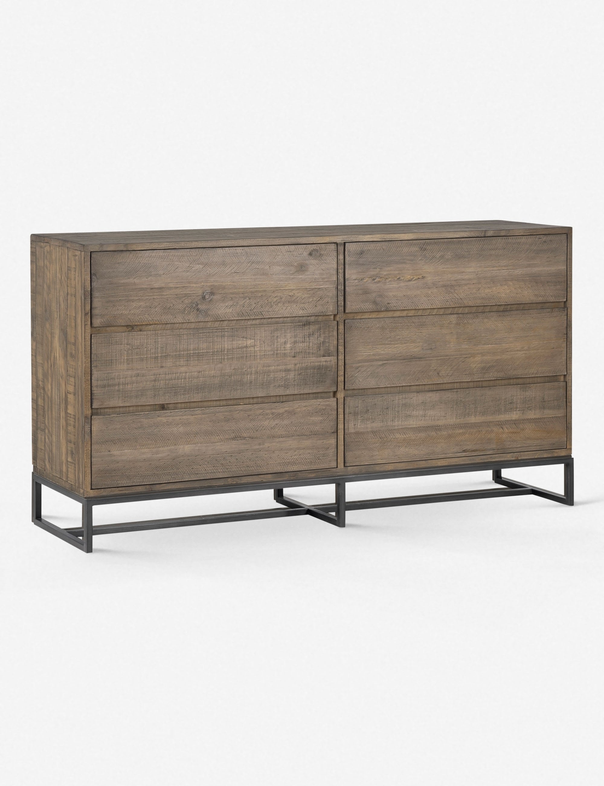 Rezi Dresser - Modern Wooden Dresser with 6 Drawers for Bedroom Storage | Perfect for Organizing Clothes, Accessories & Home Decor