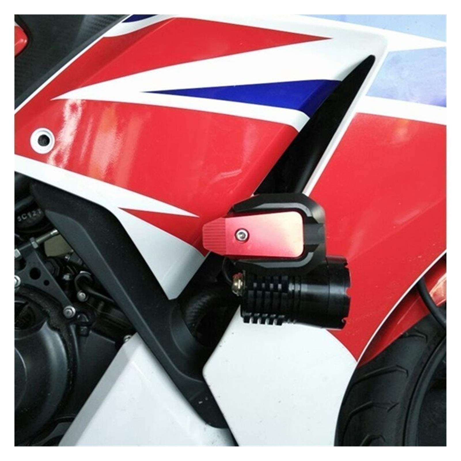 Motorcycle Frame Sliders & Crash Pads - Fairing Guard Protector for Yamaha YZF-R1 (2004-2008) | Durable Impact Protection for Safe Riding & Parking