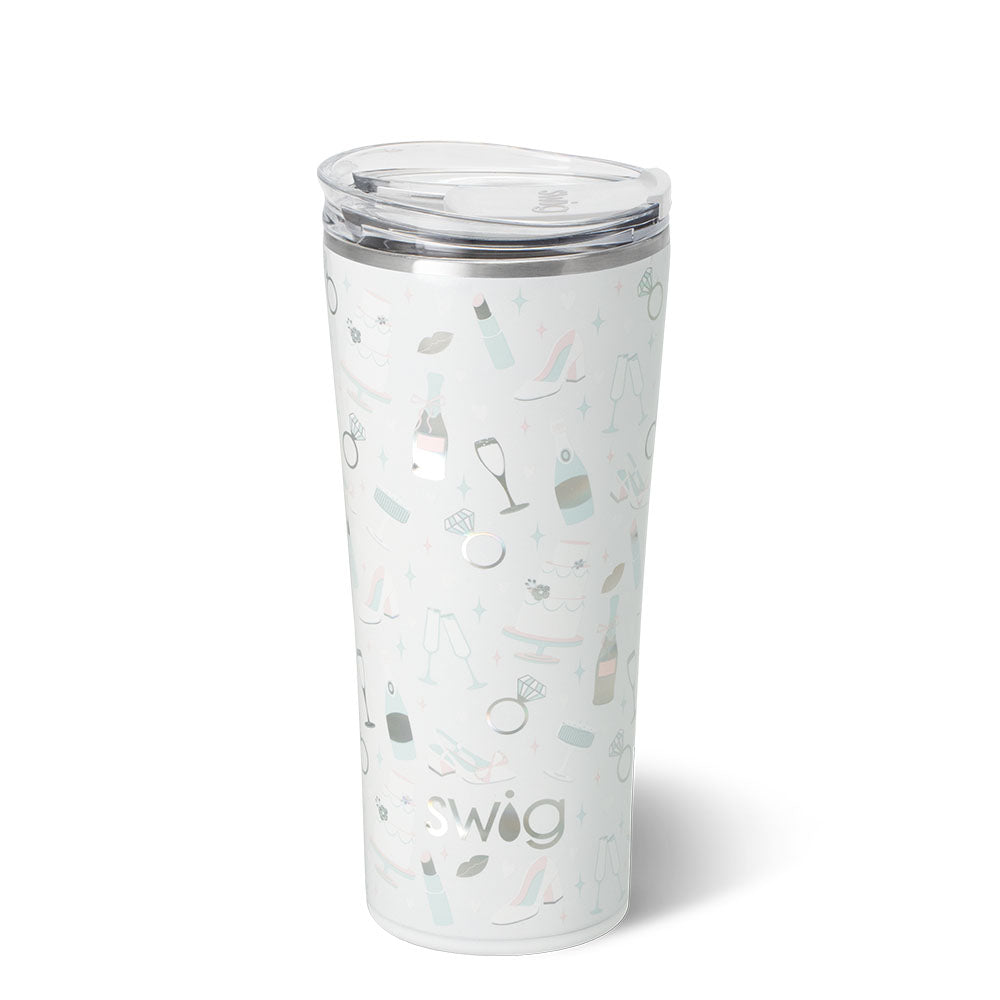 Bride to Be Tumbler 22oz - Insulated Stainless Steel Cup with Lid & Straw - Perfect for Wedding Showers, Bachelorette Parties & Bridal Gifts