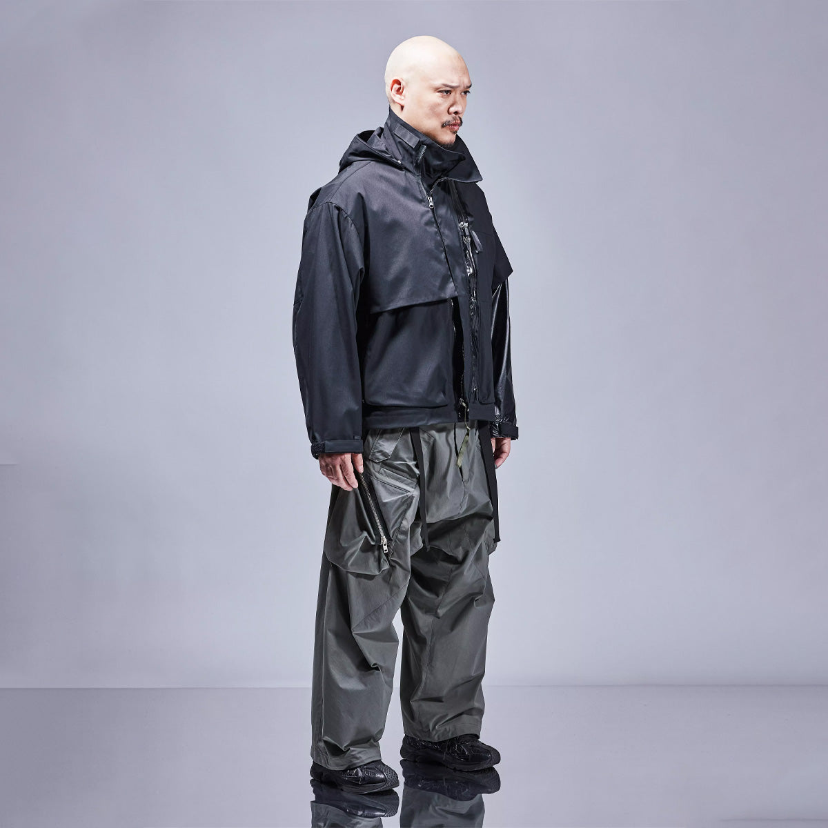 Acronym J115K E Black Jacket - Stylish & Durable Men's Outerwear for Urban Fashion & Outdoor Adventures
