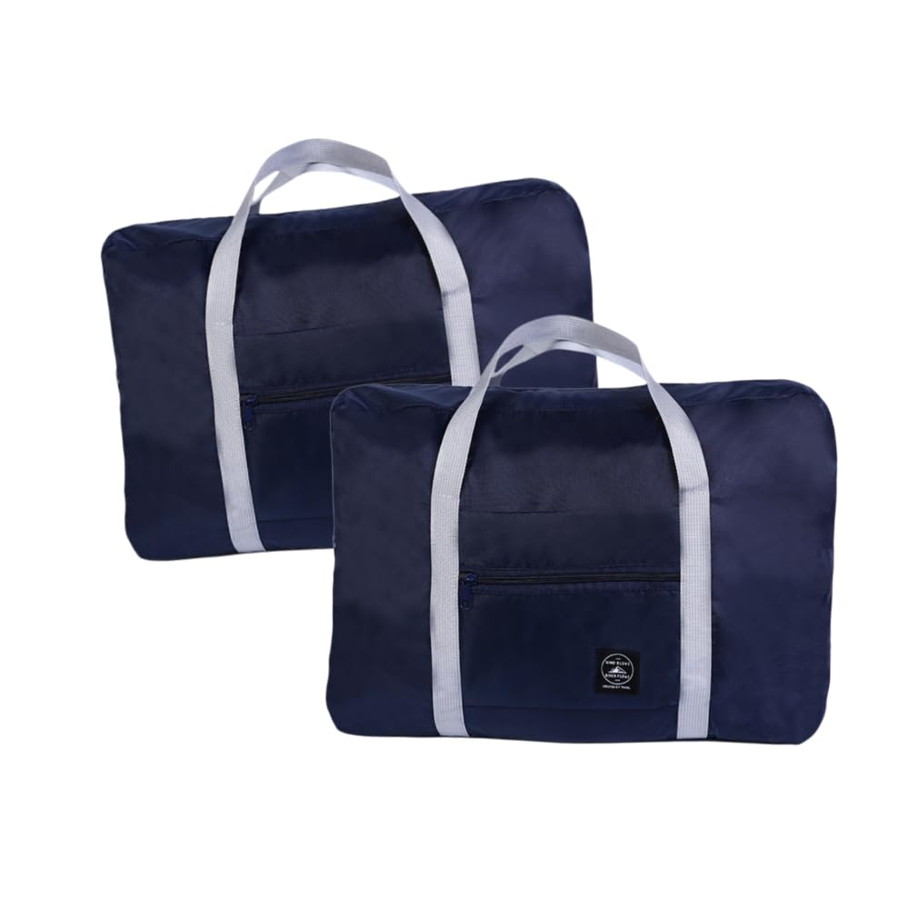 Women's Large Travel Tote Bag - Gym Weekender Overnight Bag with Hidden Pockets, 2-Pack (Hidden Green) - Perfect for Sports, Beach, Workout & Hospital Visits