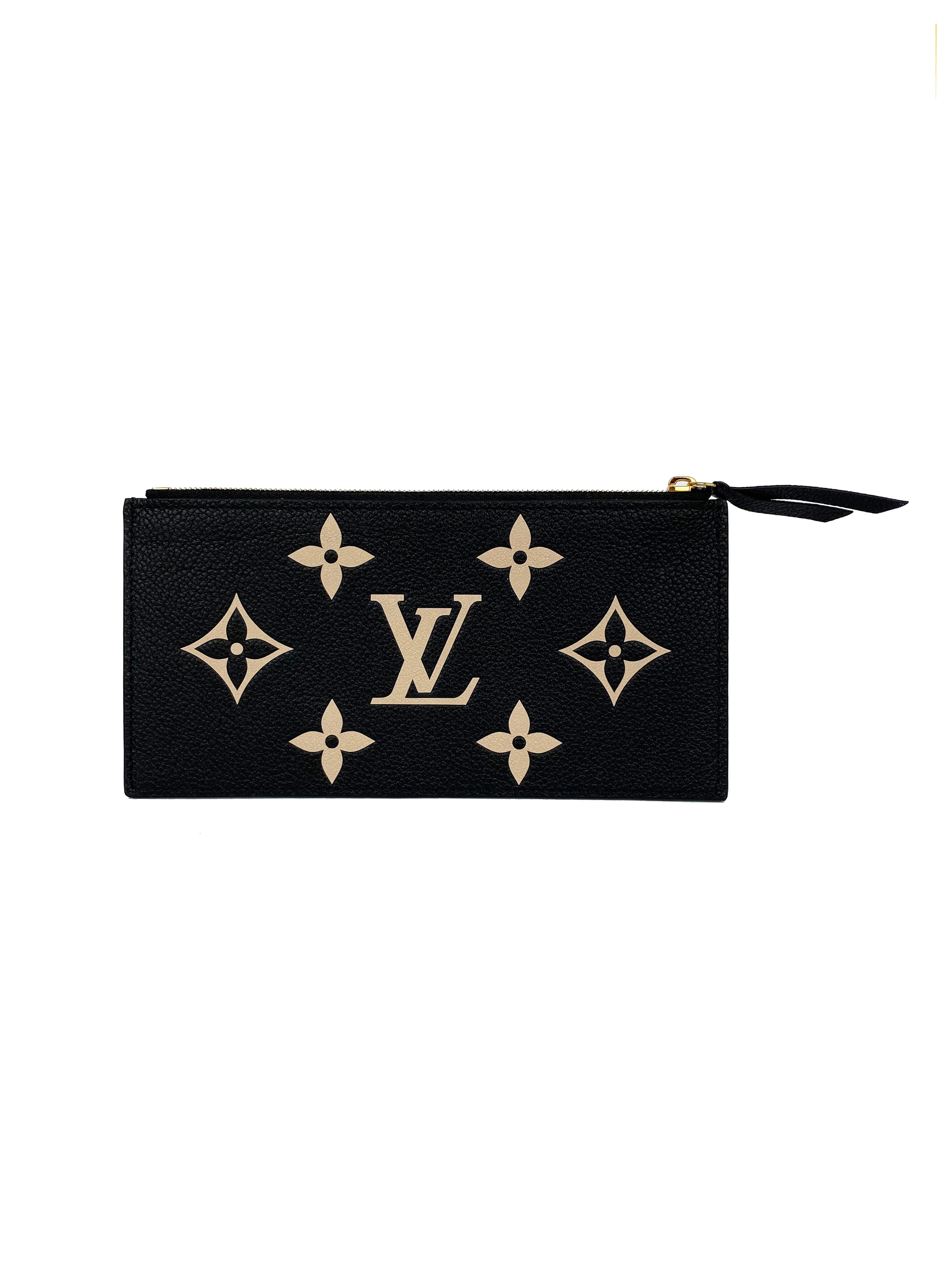 Louis Vuitton Black Felicie Pochette Insert Organizer - Luxury Crossbody Bag with Removable Strap for Women | Perfect for Date Night, Travel & Everyday Use