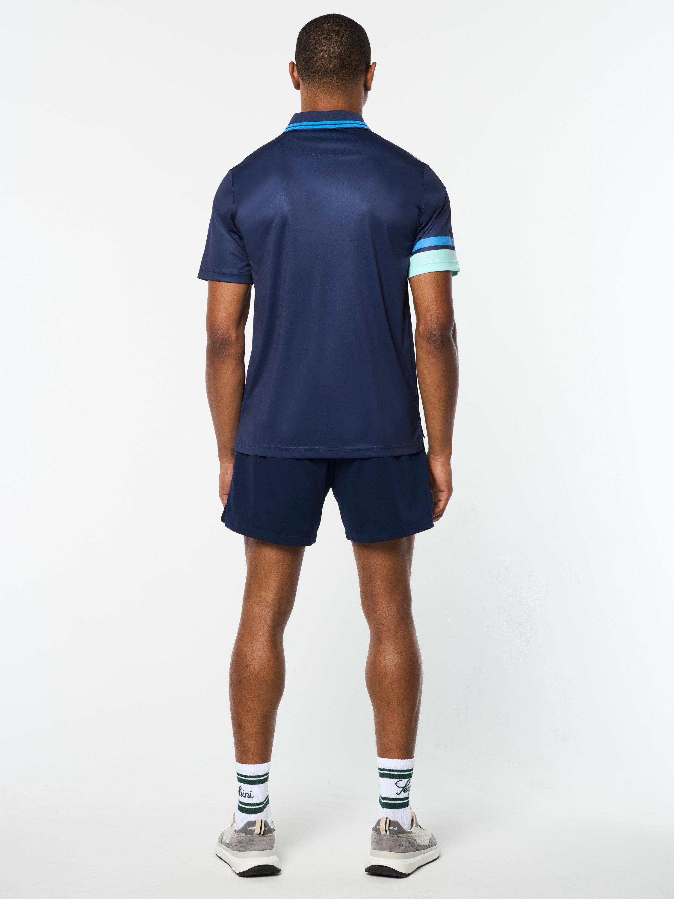 Dante Polo Shirt for Men - Premium Cotton Maritime Blue Casual Wear - Perfect for Office, Golf & Outdoor Activities