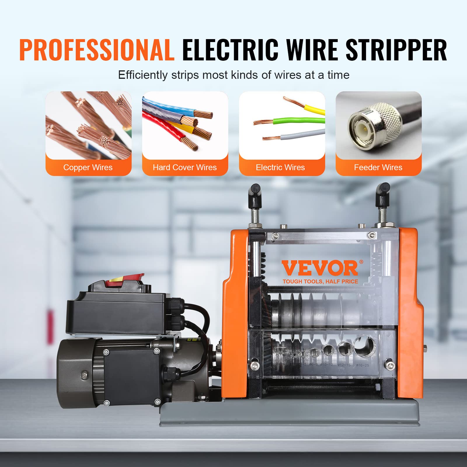 VEVOR Electric Wire Stripping Machine 0.06