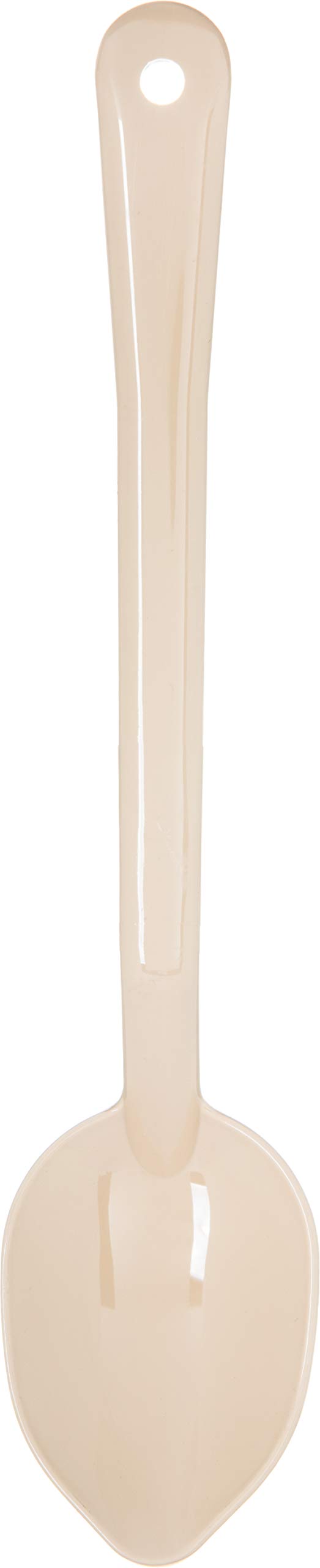 CFS 442006 High Heat Resistant Solid Serving Spoon, 13 Inch, Beige - Perfect for Cooking, Baking, Serving Hot Dishes & Buffet Style Meals