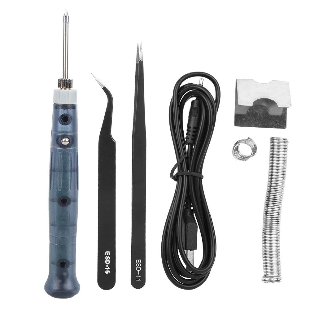 Professional Soldering Iron Kit with Electric Heating - Perfect for Home Electronics Repair, DIY Projects, and Circuit Board Maintenance