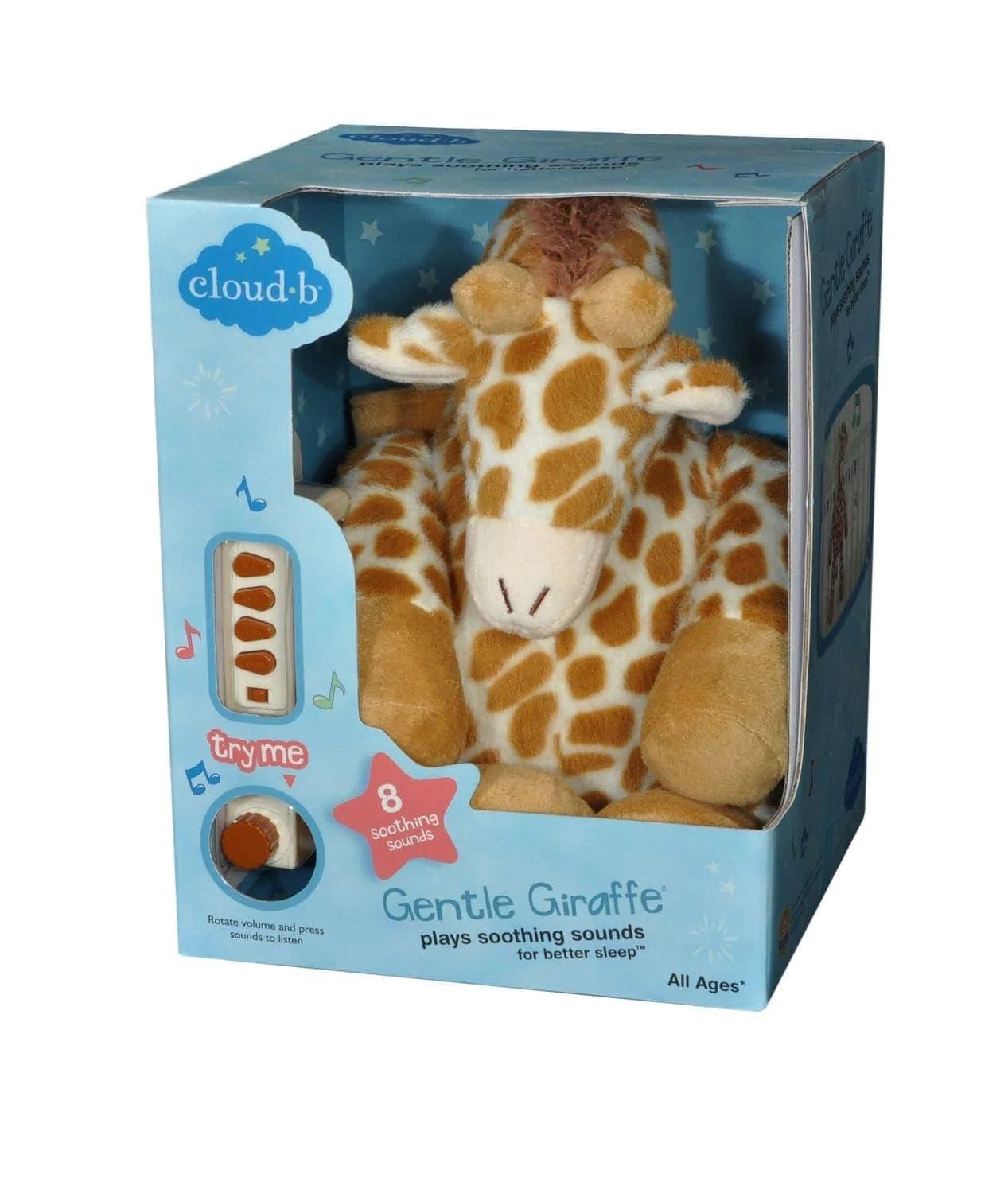 Cloud B Gentle Giraffe™ Soother - White Noise Night Light for Baby Sleep Aid | Nursery Decor & Newborn Gift Idea | Perfect for Bedtime, Naptime & Travel