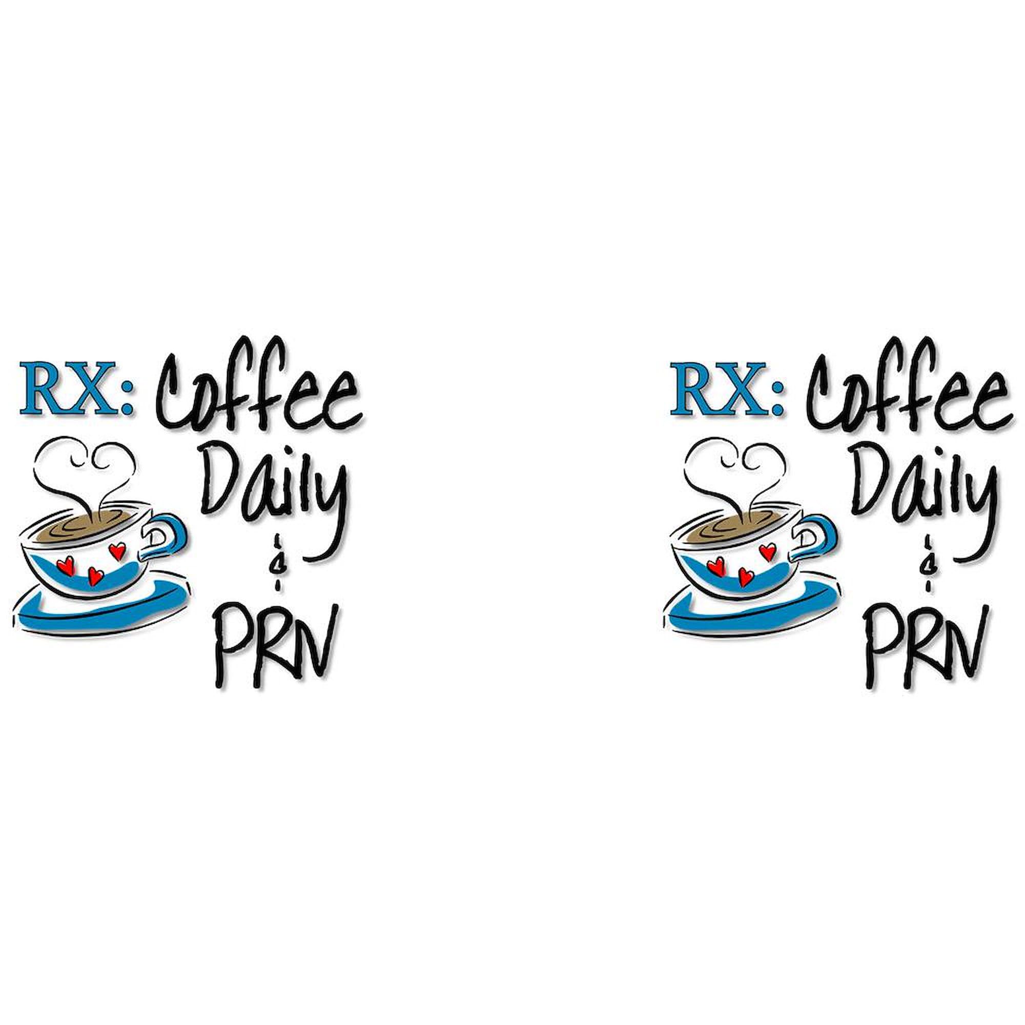 Funny Rx Coffee Mug - 15 oz (444 ml) Ceramic Cup for Doctors & Nurses - Perfect Gift for Medical Professionals & Coffee Lovers at Work or Home