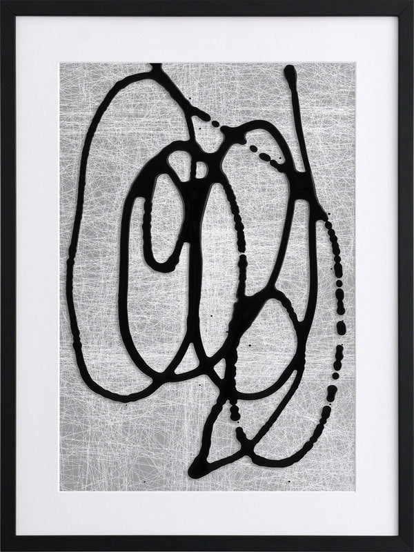 Duality I Framed Art Print - Modern Abstract Wall Decor for Living Room, Bedroom & Office - Perfect for Home & Office Decor