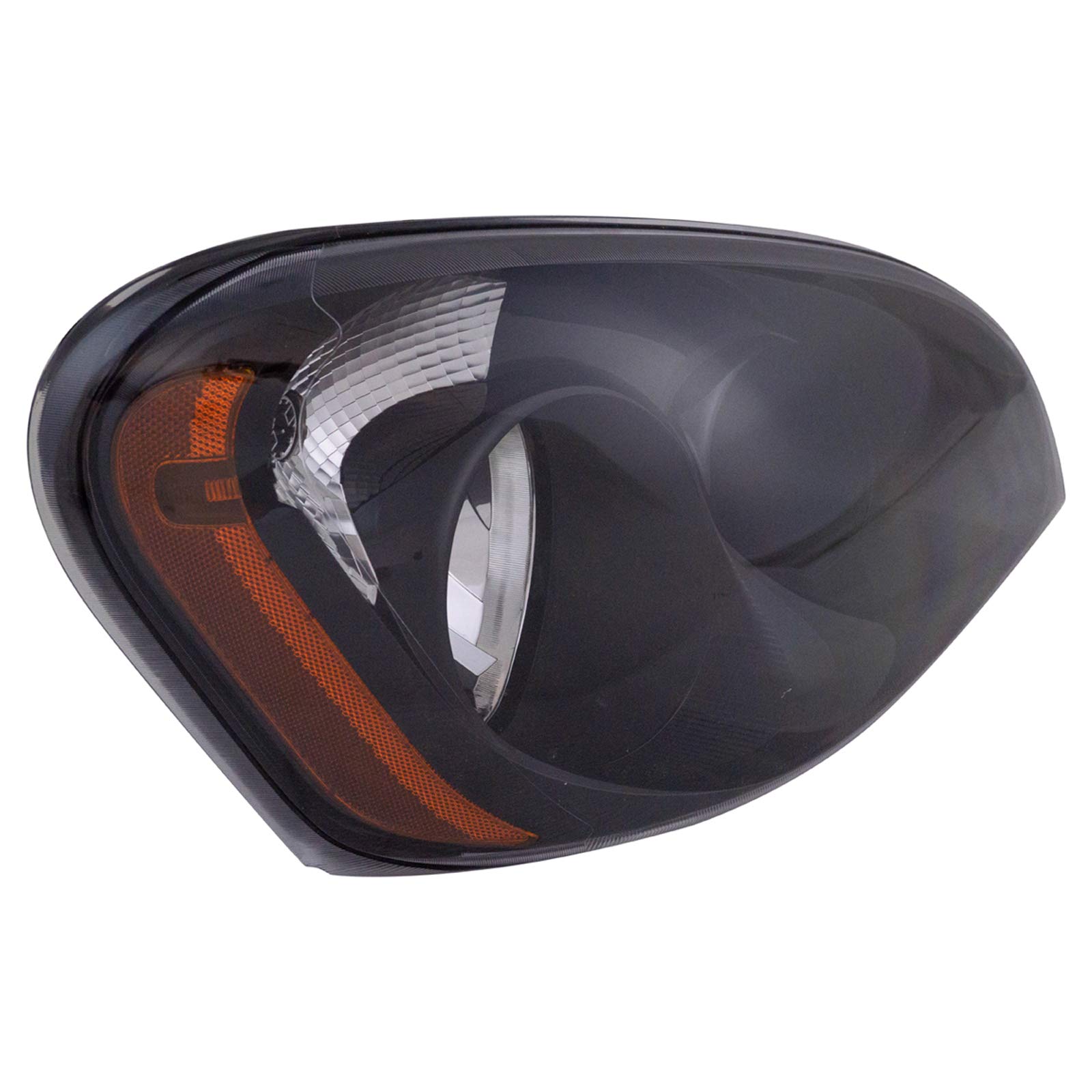 Freightliner Cascadia Headlight Assembly Set - Driver & Passenger Side Halogen Headlights Compatible with 2008-2016 Models | Perfect for Truck Replacement & Night Driving Safety