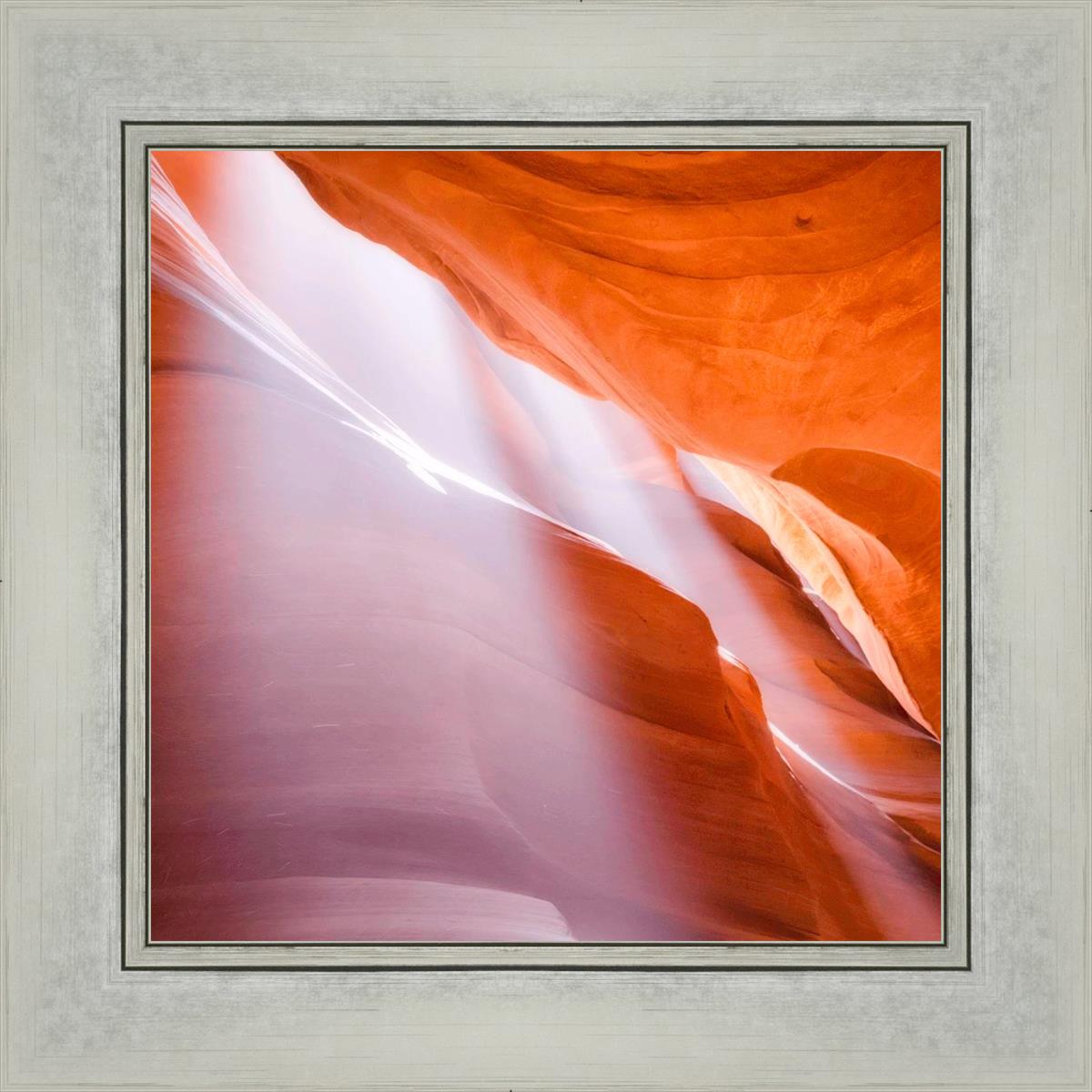 Stunning Antelope Canyon Light Shafts Photography - Natural Sunbeams in Slot Canyon - Perfect for Wall Art, Travel Inspiration & Desert Landscape Decor