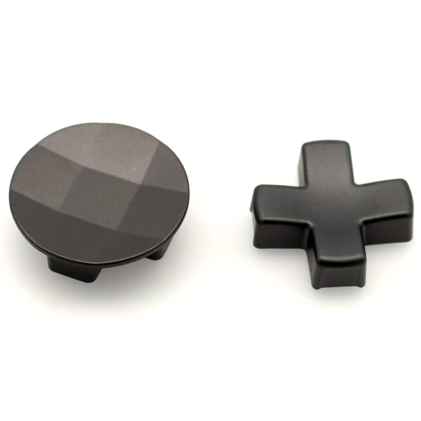 2-Pack Metal D-Pad Set for Xbox Elite 2 Controller - Standard & Faceted Replacement (Cross + Concave) - Enhanced Gaming Precision for FPS, Racing & Fighting Games