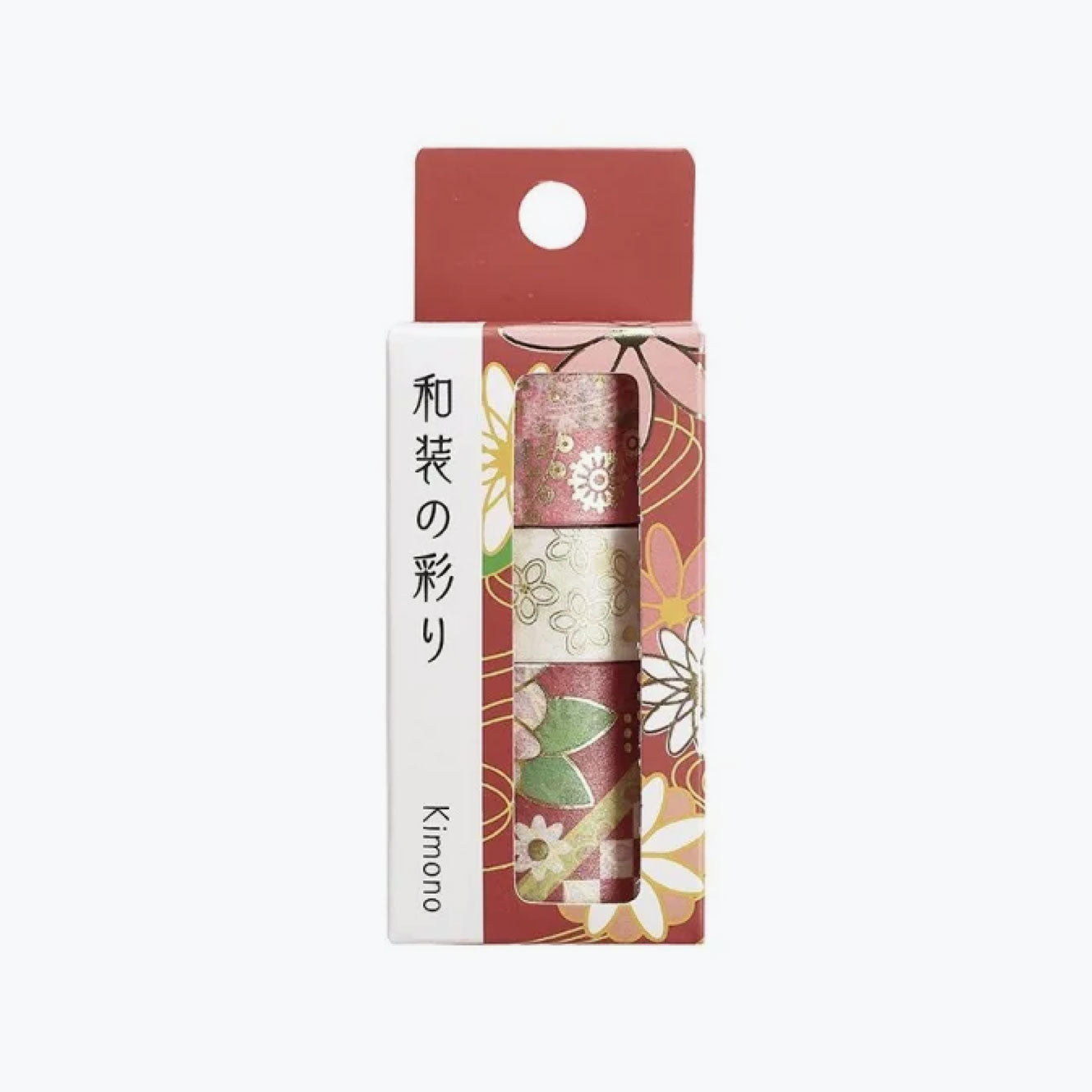 Japanese Washi Tape Set - Kimono Design for Scrapbooking, Journaling & DIY Crafts | BGM Collection Set 1