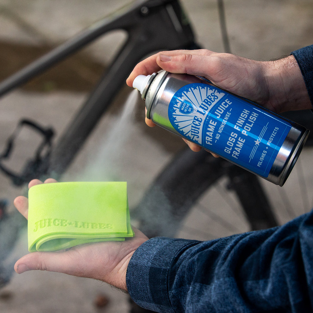 Premium Bike Polish & Frame Cleaner - Juice Lubes Bike Polish for Ultimate Shine & Protection | Ideal for Road Bikes, Mountain Bikes & Cycling Enthusiasts