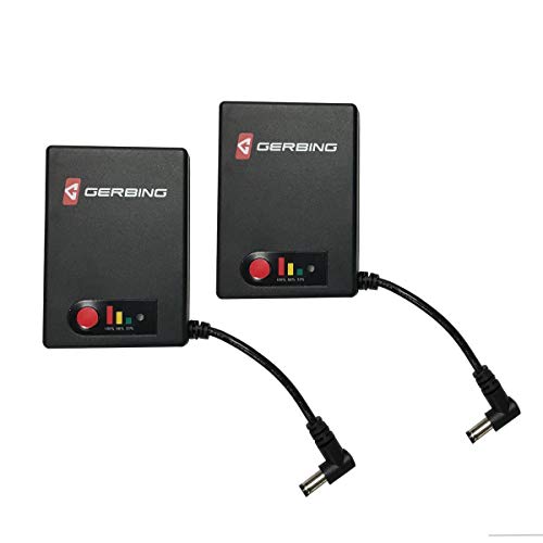 Gerbing 12V Hybrid Battery & Charger Kit for Motorcycle Heated Gear - Power Your Ride in Cold Weather | Perfect for Winter Motorcycle Tours & Outdoor Adventures