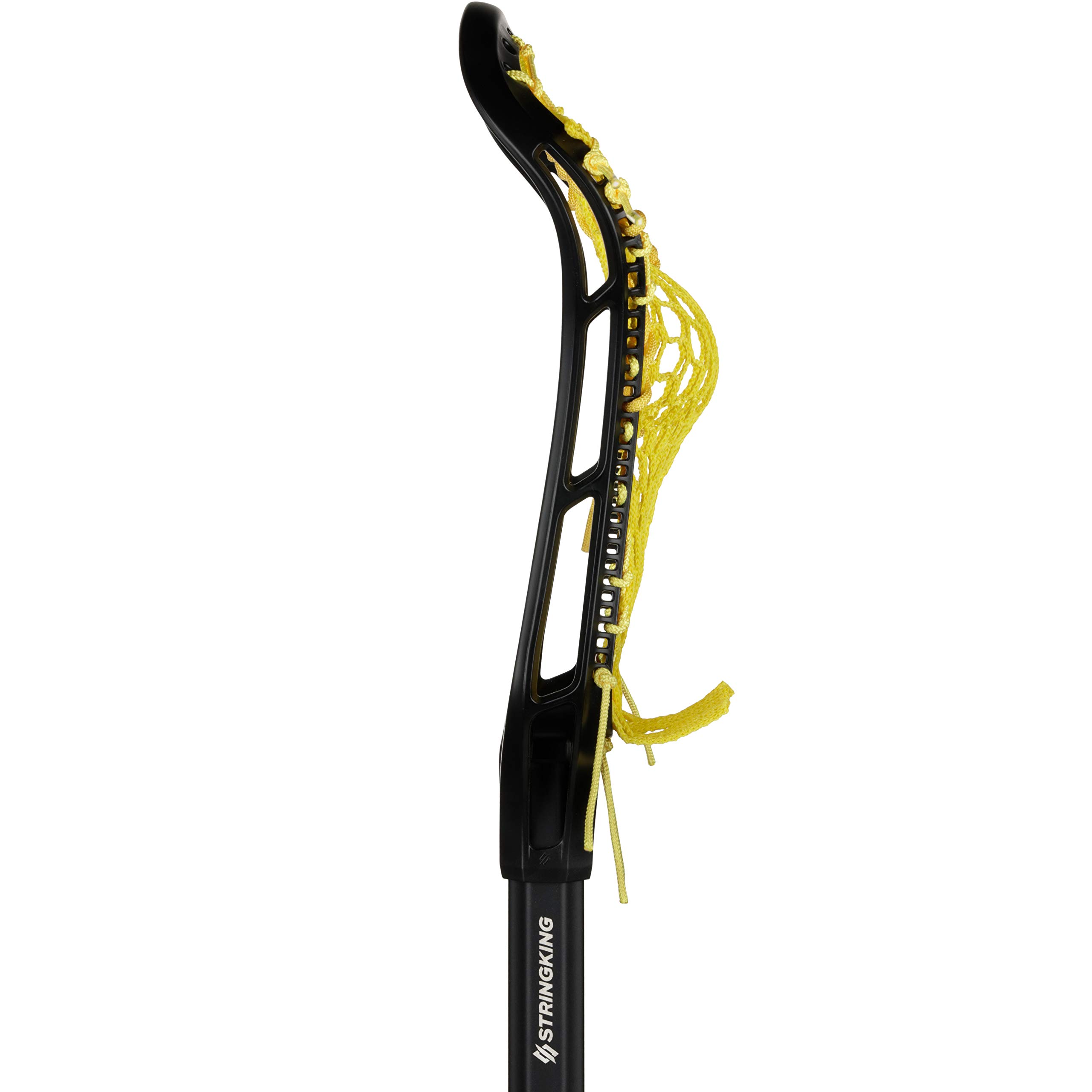 StringKing Women's Complete Lacrosse Stick - Lightweight Composite Shaft & Type 4 Mesh | Perfect for Training, Games & Competitive Play