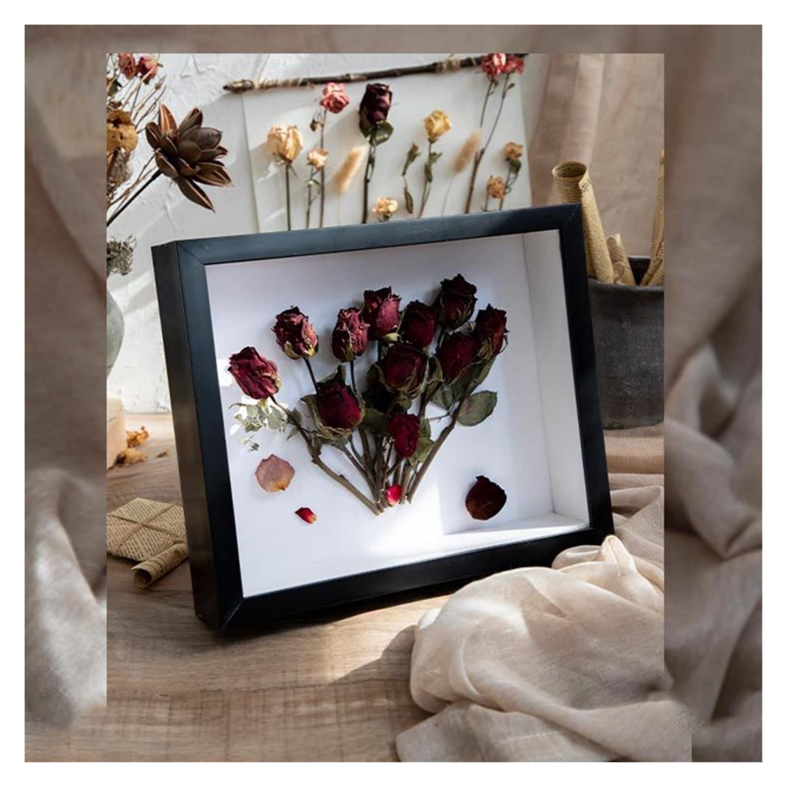 Compact Photo Frame - Durable Display Frame for Home Decor | Perfect for Wall Art, Tabletop Displays & Gift Giving