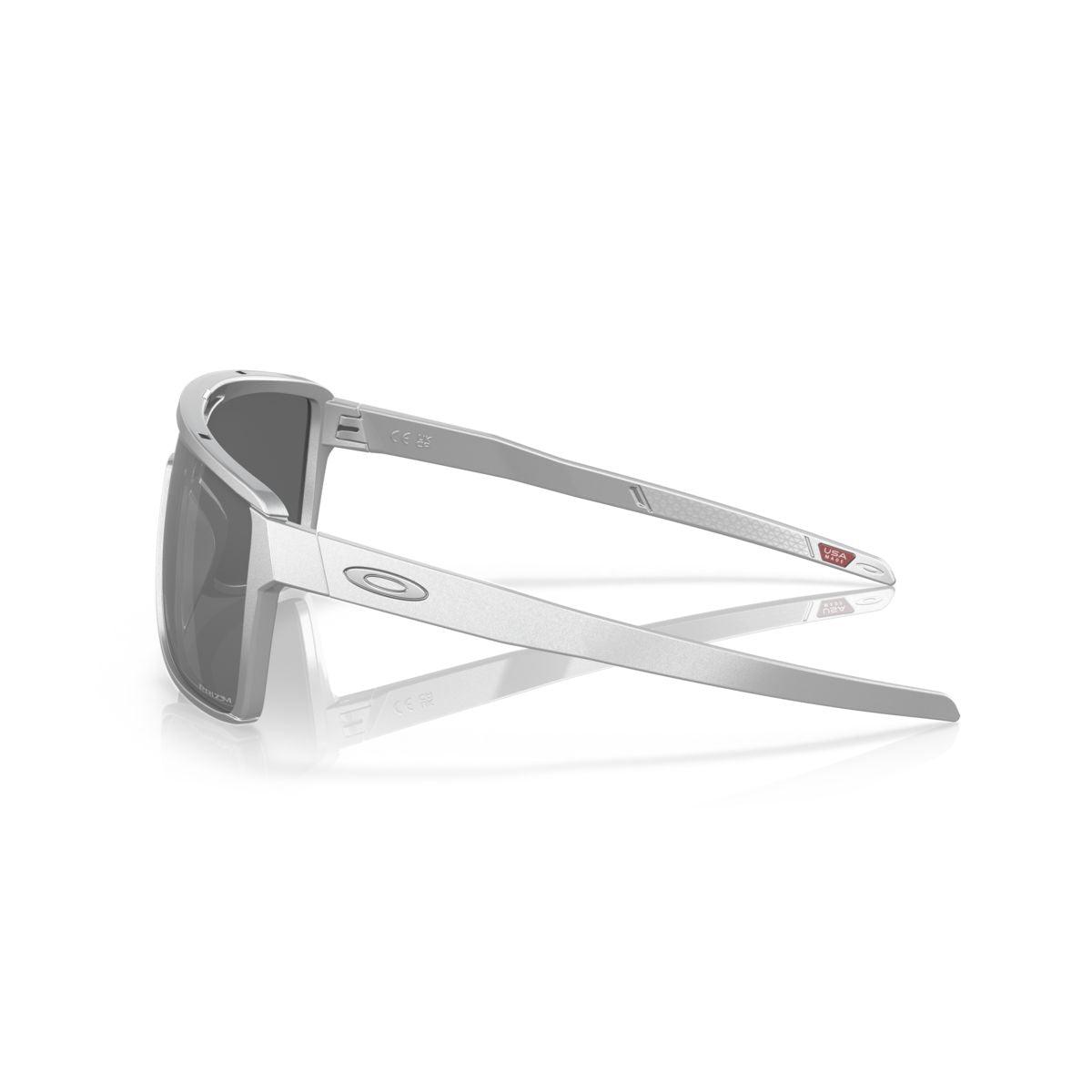 Oakley Castel X Silver/Prizm Black Sunglasses 0OO9147 914707 - Stylish UV Protection for Outdoor Sports & Driving
