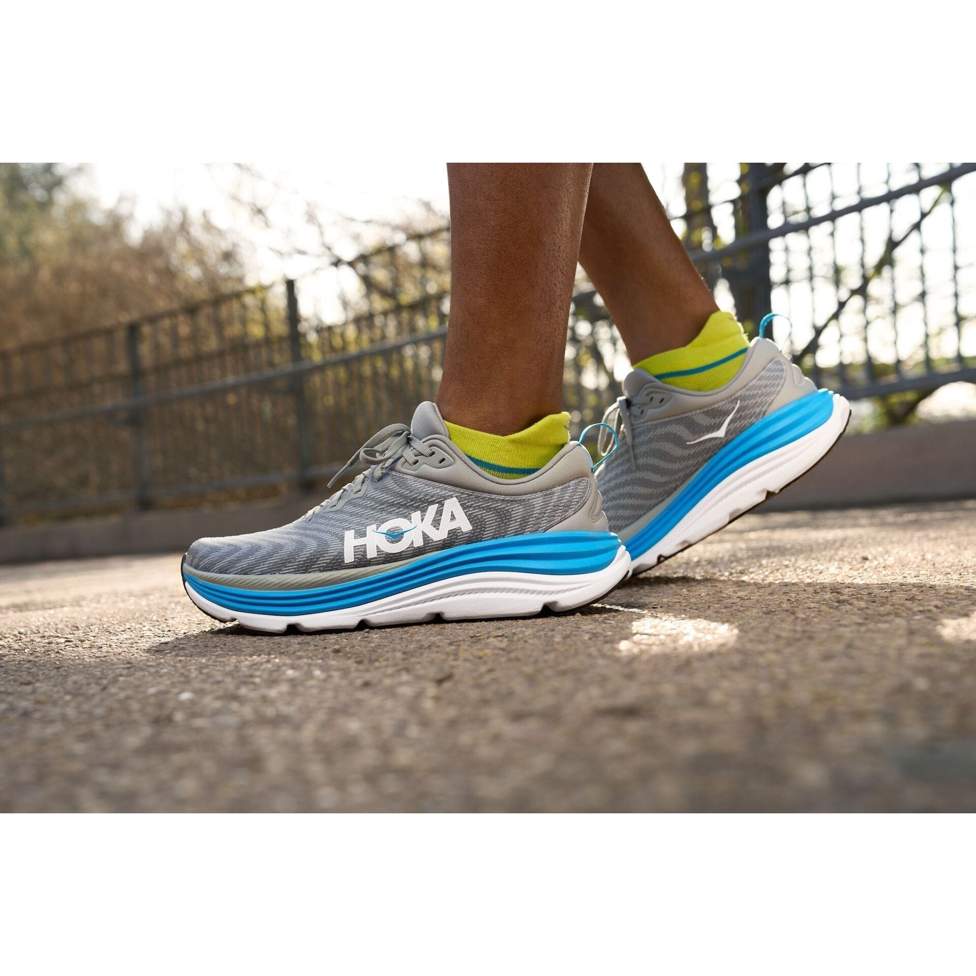 HOKA Gaviota 5 Men's Running Shoes - Medium & Wide Width for Stability & Support | Perfect for Road Running, Jogging & Long-Distance Training