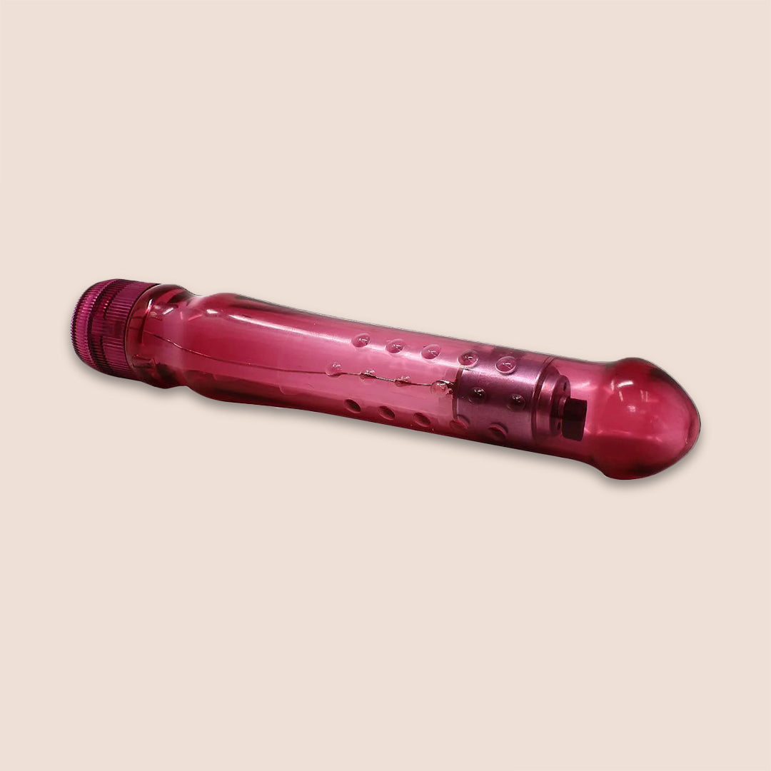CalExotics Turbo Glider™ - Textured Pleasure Massager with Nubbed Shaft for Enhanced Stimulation | Perfect for Couples Play & Solo Sensual Exploration