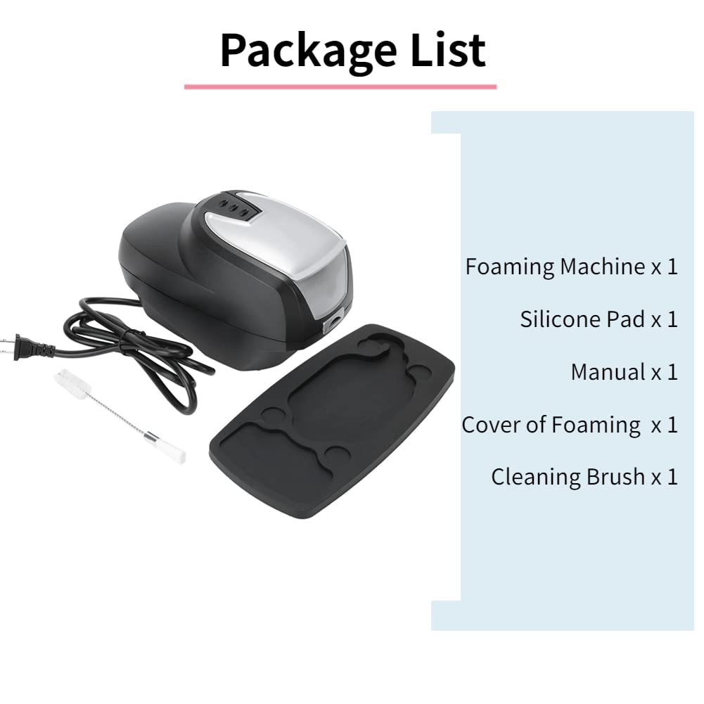 Professional Hot Lather Machine for Barber Shaving - Electric Shaving Cream Warmer & Foaming Dispenser - Perfect Men's Grooming Gift for Home & Salon Use - Ideal for Beard Care, Hot Towel Shaves & Spa Treatments