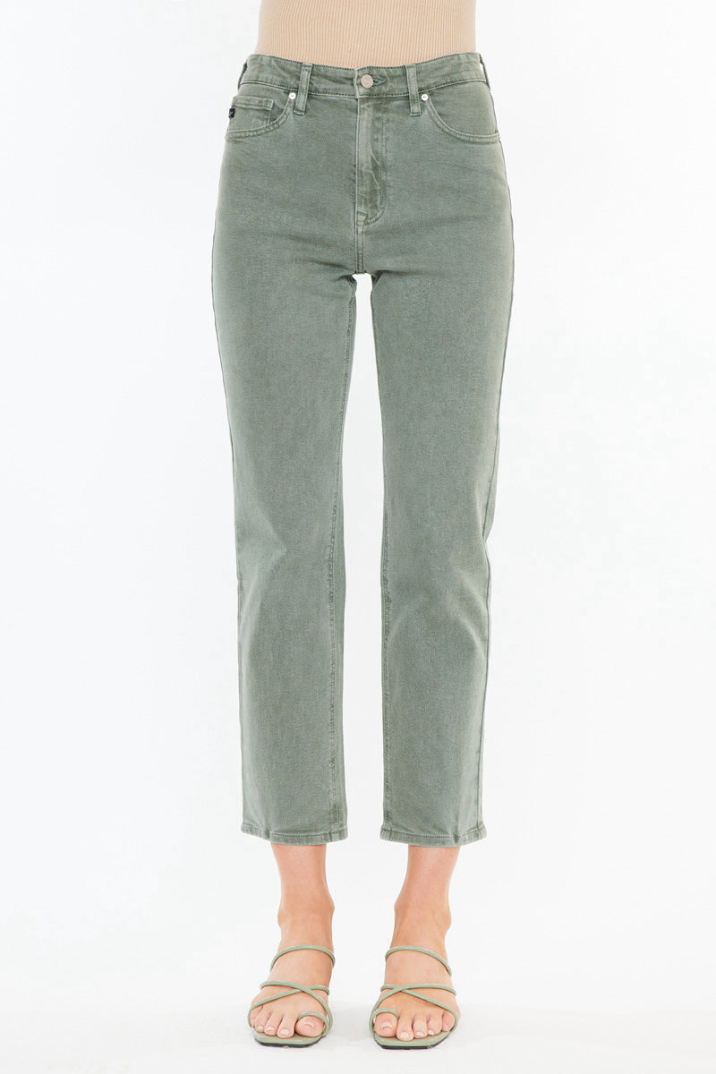 Zandria Women's Ultra High Rise 90s Straight Leg Jeans - Vintage Denim Pants for Casual Wear & Everyday Outfits