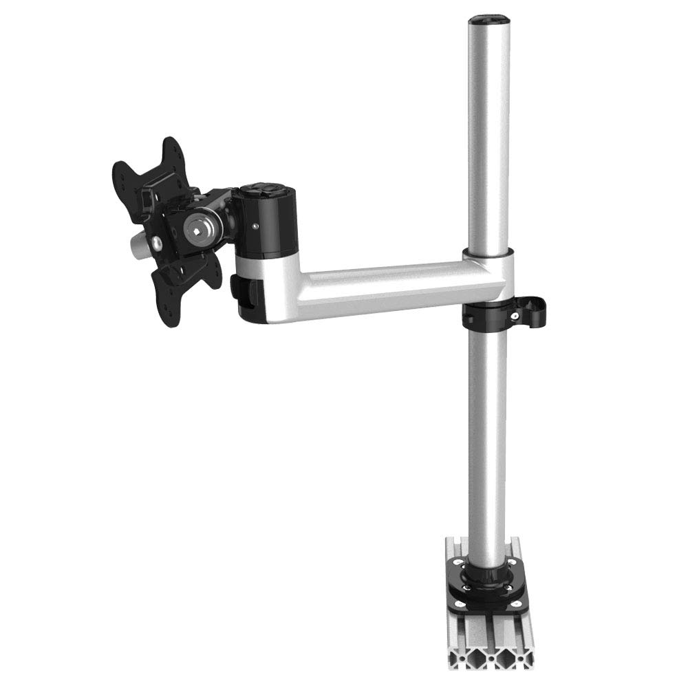Cotytech Aluminum Extrusion VESA Mount for Apple Monitor - Quick Release Single Arm Stand (BL-AT92) - Perfect for Home Office, Gaming Setup & Workspace Ergonomics