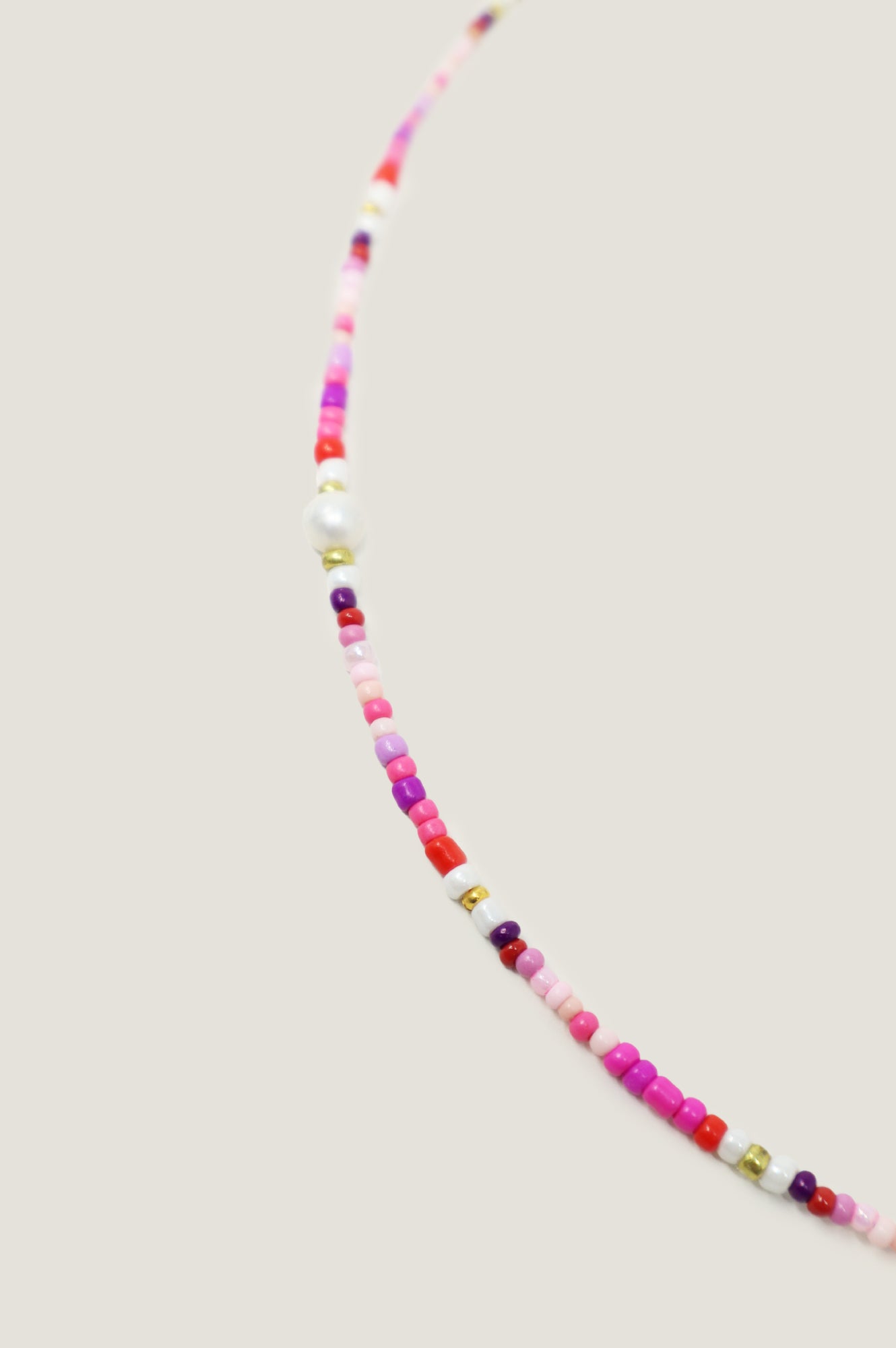 Galia Pink Necklace - Elegant Rose Gold Jewelry for Women, Perfect for Valentine's Day Gifts & Romantic Date Nights